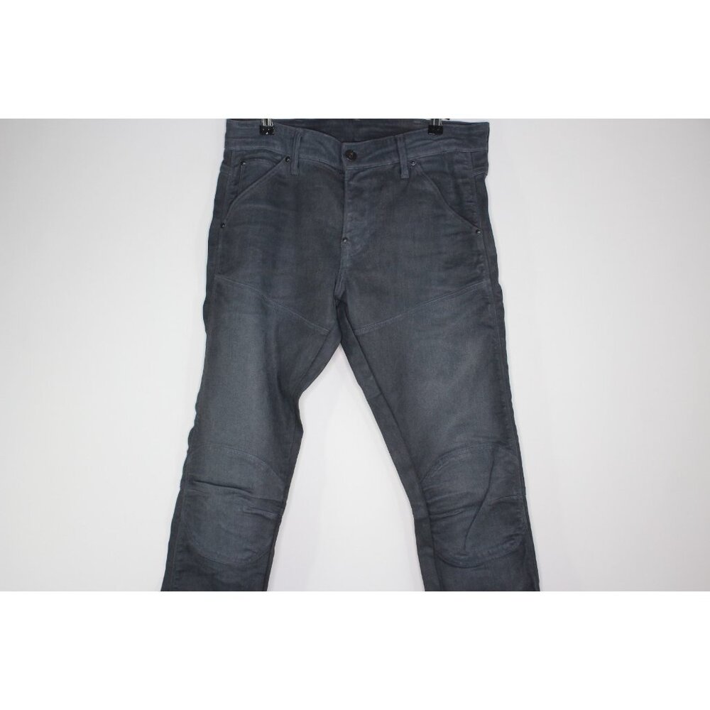 G-Star Raw Mens 33 x 34 5620 3D Coated Skinny Jeans M1060 - Picture 2 of 8